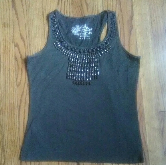 Connection 18 Tops - NWOT Jeweled Tank Top